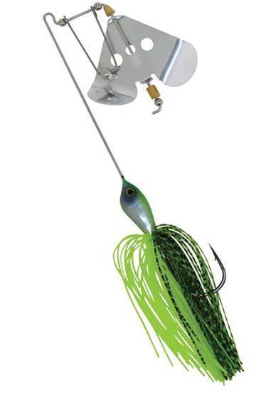 Damiki Silver Bell 3/8oz Clacker Buzzbait Surface Lure –