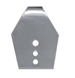 Replaceable Chatter Bait Blades Polished S/M/L - tackleaddiction.com.au