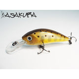 Asakura S Hornet SR-F 42mm Crank Bait Shallow - tackleaddiction.com.au