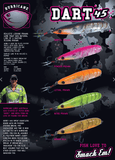 Hurricane Lures Dart 45 Surface Lure - tackleaddiction.com.au