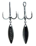 Decoy Y-S21 Rolling Blade Treble Hook 2 Pack - tackleaddiction.com.au