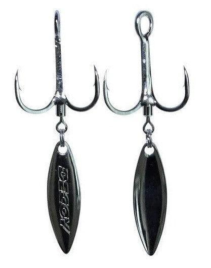 Decoy Y-S21 Rolling Blade Treble Hook 2 Pack - tackleaddiction.com.au