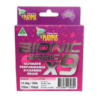 Platypus BIONIC Braid X9 9 Carrier Braided Line - tackleaddiction.com.au
