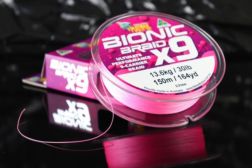 Bionic Braid X9 Braided Line | Platypus – tackleaddiction.com.au