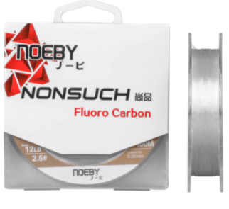 NOEBY Nonsuch Fluorocarbon Leader 4LB 100M - tackleaddiction.com.au