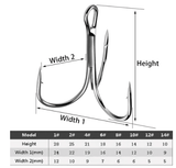 OWLER 5003 Treble Hooks Size #10 - tackleaddiction.com.au