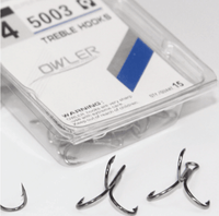 OWLER 5003 Treble Hooks Size #10 - tackleaddiction.com.au