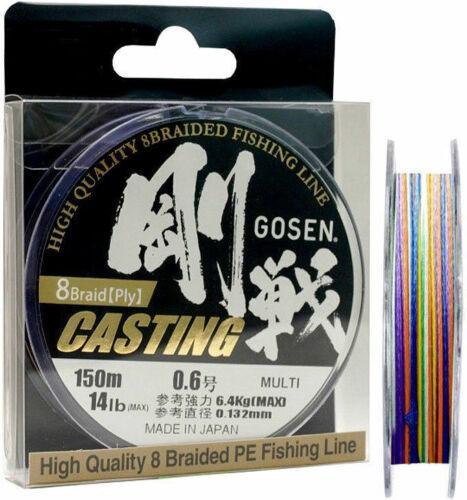 Gosen Casting Braid 8x - tackleaddiction.com.au