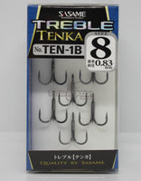 Sasame Treble Tenka Japanese Made - tackleaddiction.com.au