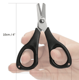 BOOMS Fishing Stainless braid scissors - tackleaddiction.com.au