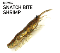 MAGBITE Snatch Bite Shrimp 4" Soft Bait - tackleaddiction.com.au