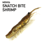 MAGBITE Snatch Bite Shrimp 4" Soft Bait - tackleaddiction.com.au