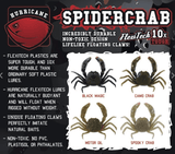 HURRICANE Lures Spider Crab 3.5 Grams 4 Pack soft bait - tackleaddiction.com.au