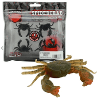 HURRICANE Lures Spider Crab 3.5 Grams 4 Pack soft bait - tackleaddiction.com.au
