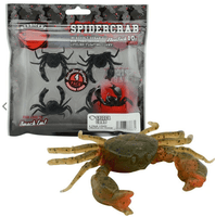 HURRICANE Lures Spider Crab 6.5 Grams 4 Pack soft bait - tackleaddiction.com.au
