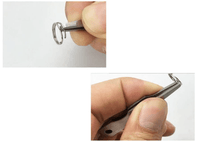 Split Ring Pliers tweezer - tackleaddiction.com.au