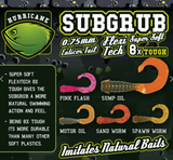 Hurricane Lures Sub Grub 2.25" Soft Bait - tackleaddiction.com.au
