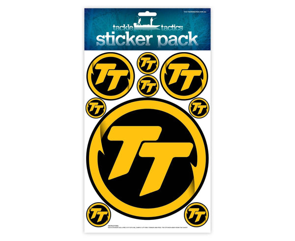 TT Lures Team Sticker Pack - tackleaddiction.com.au