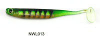 NOEBY W8024 75mm Paddle tail Soft Bait - tackleaddiction.com.au